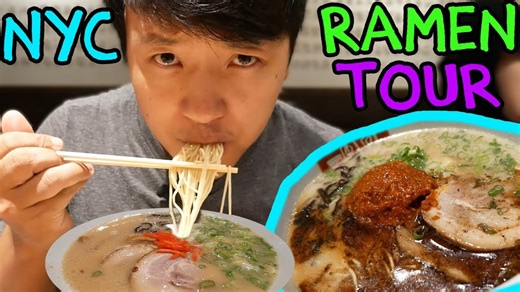 BEST Ramen Noodles in New York! New York City Ramen Tour - Part 1