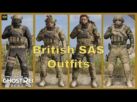 British Special Air Service (SAS) Outfit Guide / Showcase (Afghanistan) | Ghost Recon Breakpoint