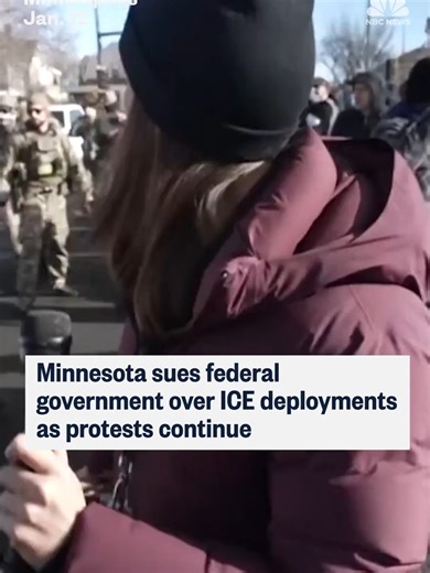 #Minnesota officials are suing the federal government to stop the deployment of thousands of immigration agents to the city, according to the state's top prosecutor.