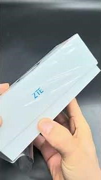 Unboxing ZTE U30 Air 5G Mobile Hotspot support both SA and NSA mode