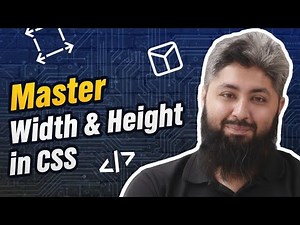Master Width & Height in CSS | Class 09