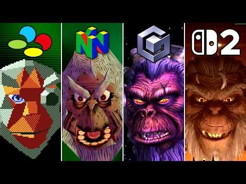 Evolution of Andross Battles in Star Fox Games (1993 - 2026)