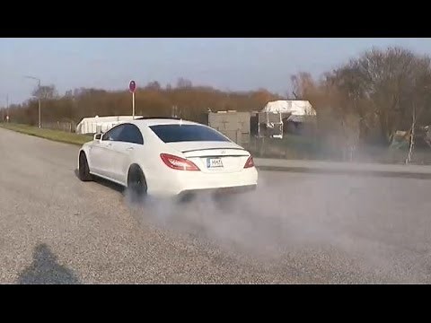 Mercedes CLS 500 HMS Performance Brutal Exhaust Sound | Motor Trading