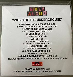 Girls Aloud - Sound Of The Underground