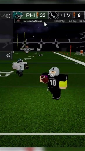 CRAZY JUKE ALLOWED ME TO THROW A CRAZY LOB DIME!! [ROBLOX Football Fusion]