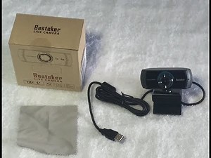 Besteker Full HD (1536P) Webcam