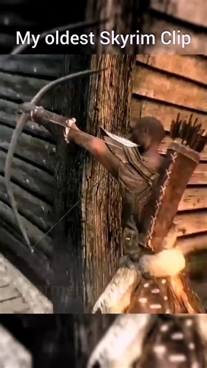 Old Skyrim Xbox Clip from around 2015 #Skyrim #killcam