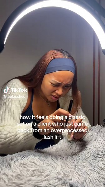 Overcoming Overprocessed Lash Lifts for Classic Sets