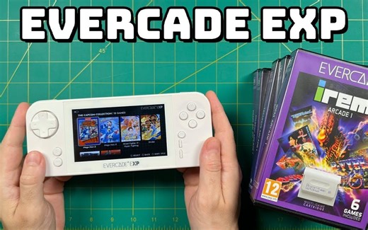 Evercade EXP 复古游戏掌机测评｜Retro Game Corp｜机翻中字