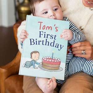 Personalised 1st Birthday Book for Baby, First Birthday Gift, Custom Keepsake - Etsy