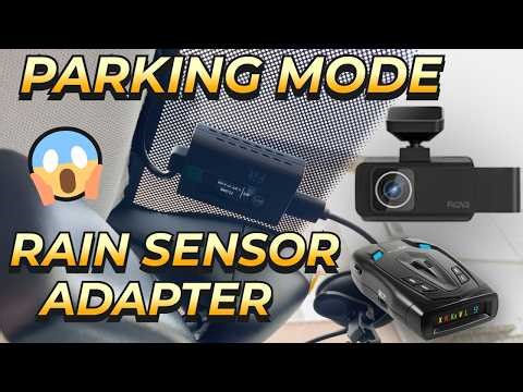 Parking Mode Rain Sensor Power Adapter From FitDVR