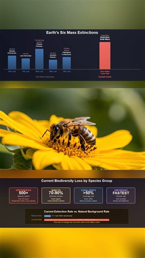 13K views · 368 reactions |  We Are Living Through the Sixth Mass...