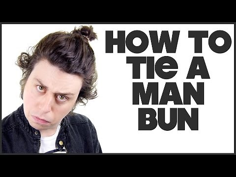 How To Tie a Man Bun