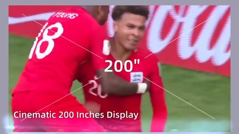 NexiGo PJ20 Outdoor Projector, Movie Projector with WiFi and Bluetooth, Native 1080P, Dolby_Audio Sound Support, Compatible w/TV Stick,iOS,Android,Laptop,Console