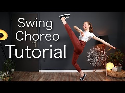 Charleston Dance Routine Tutorial - Learn and dance Modern Swing Choreo step by step