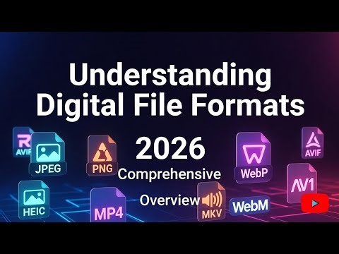 Understanding File Formats in 2026 – Images, Videos, Audio & Documents Explained