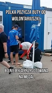 Zabawne sceny. Polka nie była przygotowana na zdobycie medalu na #IgrzyskaEuropejskie2023 #eurogames2023 | Interia Sport