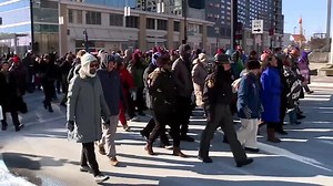 Trump inauguration top of mind as hundreds gather on MLK Day