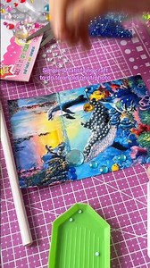 Making something cute for my bathroom wall🐬#art #diy #craft