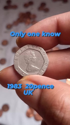 ##1983 20pence ## super hard to find UK !! | Butch Lakay Lucky