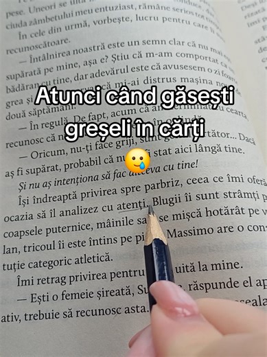 ✨️ Momentul acela când găsești găsești greșeli în cărți... Nimic nu mă scoate din poveste mai repede decât o greșeală 💔 #alexasicartile #booktok #booktokromania #carti #cititor