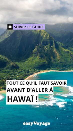 Plages mythiques, volcans impressionnants et cascades luxuriantes… Bienvenue à Hawaï ! 🇺🇸✨ Découvre Big Island et ses paysages volcaniques, Kauai l’authentique « île jardin », ou encore les dauphins de la baie de Kona : chaque île est une nouvelle aventure ! 🌊🌋 Alors, prêt à explorer les trésors d’Hawaï ? Dis-le-nous en commentaire ! 👇 #hawai #voyage #usa #paradis #easyvoyage #travel #vacances #honolulu #oahu #kauai #maui | Easyvoyage