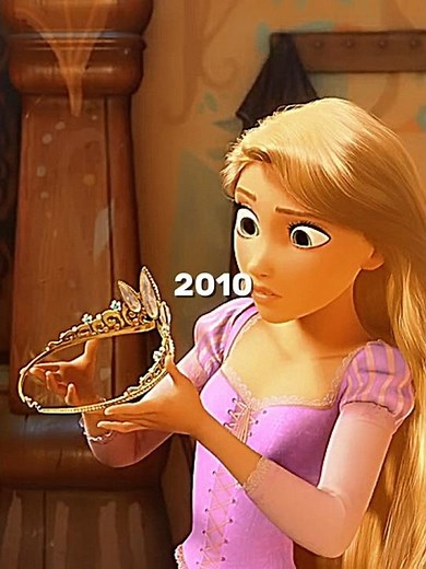 The Original Tiara Moment: Marilyn Monroe (1953) vs Rapunzel (2010)