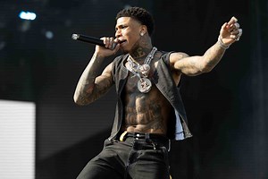 NLE Choppa Recreates A Classic Tupac Photo