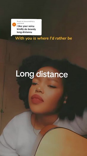 Long Distance Acoustic Covers Singing by Brandy - Throwback Songs