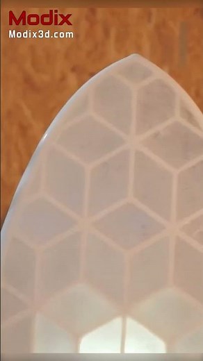 Modix BIG-180X printing a surfboard