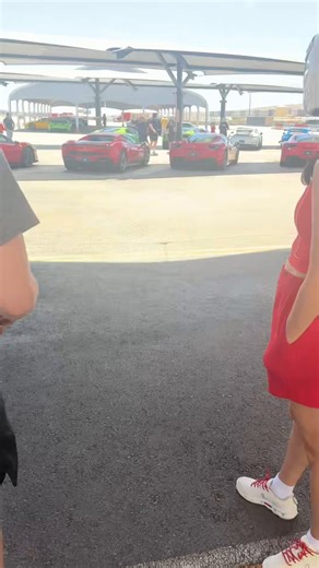 Oh no. Katic was unable to fit in the car