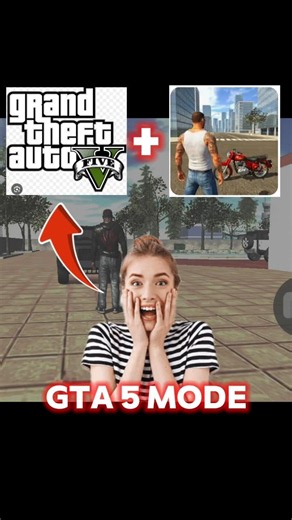 😱 How to add gta 5 mode 🔥 | #shorts #ibd3d #gaming