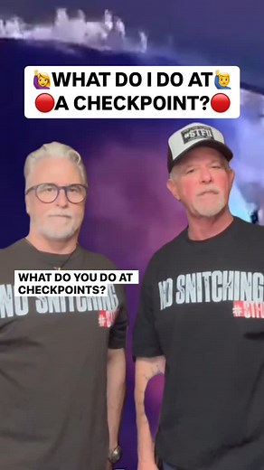 The STFU Guys Pot Brothers at Law® on Instagram: "What Do You Do at a Checkpoint? Stick to the Script! 🚨🛑 “This is a checkpoint. Can I see your license, please?” Here’s exactly what to do: Hand over your license, registration, and insurance—nothing more. That’s it. That’s what you’re legally required to provide. Now comes the real test: “Where are you coming from, sir?” “Where do you live at?” Don’t answer. You’re not required to explain your plans, your route, or your address be