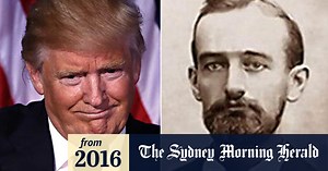 Why did Trump's grandfather move to the US?