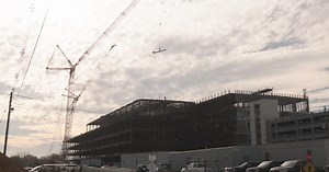 Final beam placed atop Louisville's new VA hospital in 'Topping Out' ceremony