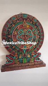 4.2K views · 96 reactions | Moveable Aztec Calendar wood carving. #mexica #azteca #calendario #art | Mexican Indigenous Truth | Facebook