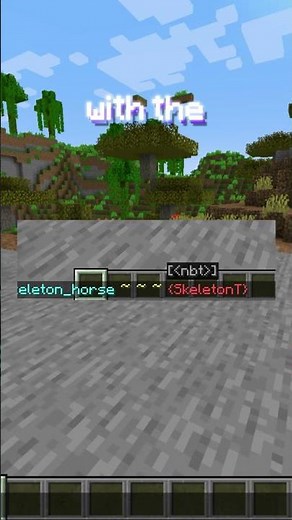 How to summon the Skeleton Horsemen in Minecraft 💀 #shorts