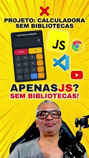 Sua calculadora JS é amadora? Veja isso 💻 #iniciante #javascript #programação