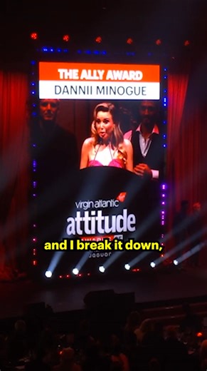 7.6K views · 146 reactions | Go behind the scenes with our 2025 Virgin Atlantic Attitude Awards Ally of the Year, Dannii Minogue ✨ Here, the pop icon talks what it means to pick up the award and to be a good ally. Watch the full interview at the link in bio: https://youtu.be/Pwth0cpWkmY | Attitude Magazine | Facebook