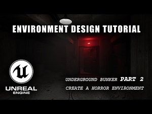 Underground Bunker - Part 2 | Create a Horror Environment in Unreal Engine 5 | UE5 Tutorial