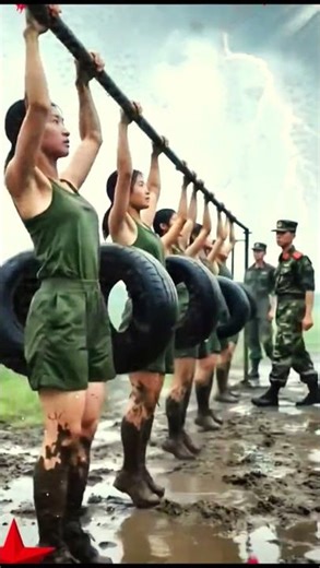 🔥 No Excuses, No Limits – Female Warriors in Training😱#shorts #army #history #militarypower