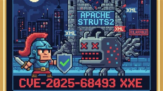 CVE-2025-68493 Apache struts2
