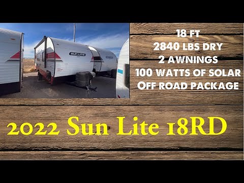 Unlock Your Perfect Getaway with the 2022 Sunset Park RV Sun Lite 18RD