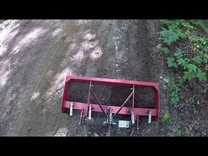 #197 kubota B2601 compact tractor. Land plane or box blade. You Decide. Part 2. outdoor channel.