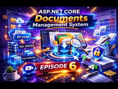 Build a Documents Management System in ASP.NET Core | EF Core,SQL Server & INTRODUCTION | EPISODE 6