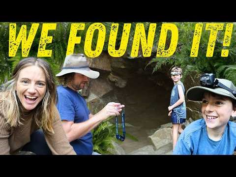 🔍Hidden in the Bush: We Found the Old Gold‑Rush Tunnel 💰