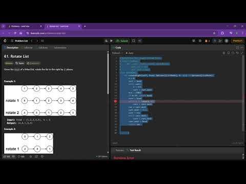 Leetcode Questions 61–70 | Solutions (7 Jan 2026)