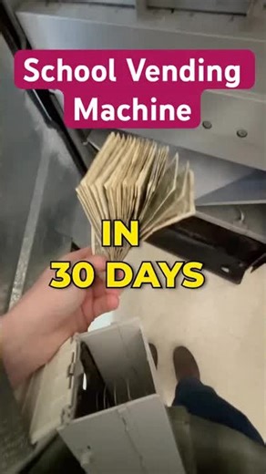 School vending machine earnings revealed!