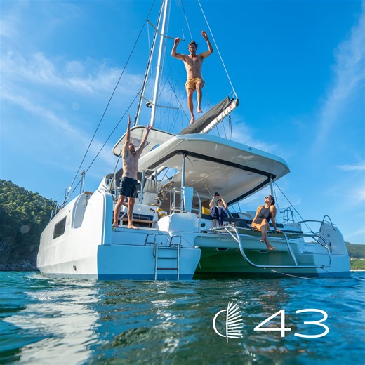 87K views · 102 reactions | Step aboard the all-new Lagoon 43 and share unforgettable moments with 2, 3, 4 friends or more. Its modular design and optimized space naturally adapt to all your plans and desires, for a unique sailing experience. | Lagoon Catamarans | Facebook