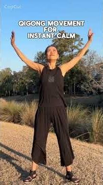 QIGONG FOR INSTANT CALM #qiyogawithluchin #calm #anxietyrelief #qigong